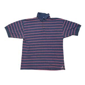 Striped Polo Shirt Size Large